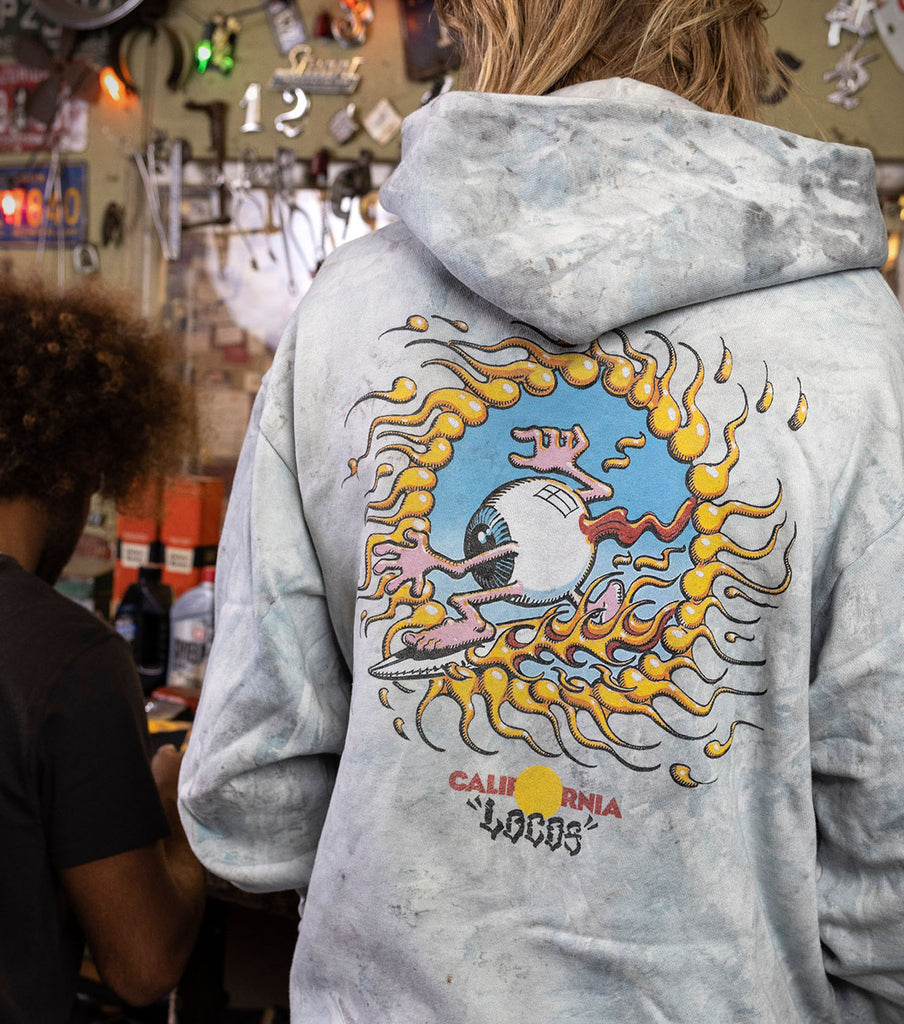 Rick Griffin Surfing Eyeball Hoodie – CALIFORNIA LOCOS